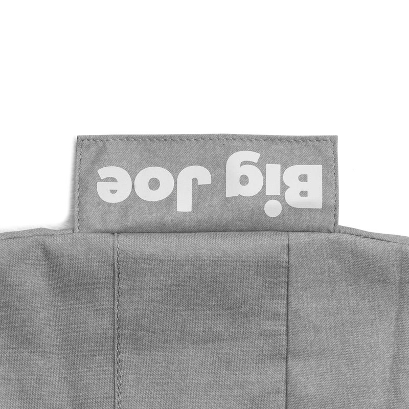 Big Joe Fuf XL Cover Only Machine Washable, Fog Lenox, Durable Woven Polyester - Image 3